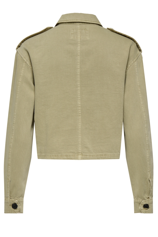 ONLSILLA L/S CARGO RHINE JACKET PNT 15349567 CHINCHILLA